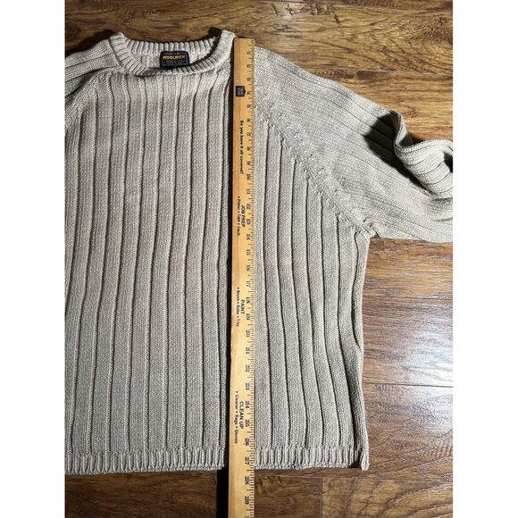 Woolrich Crew Neck Cable Knit Sweater Men’s Size XXL Ramie Blend VTG New - Picture 8 of 11
